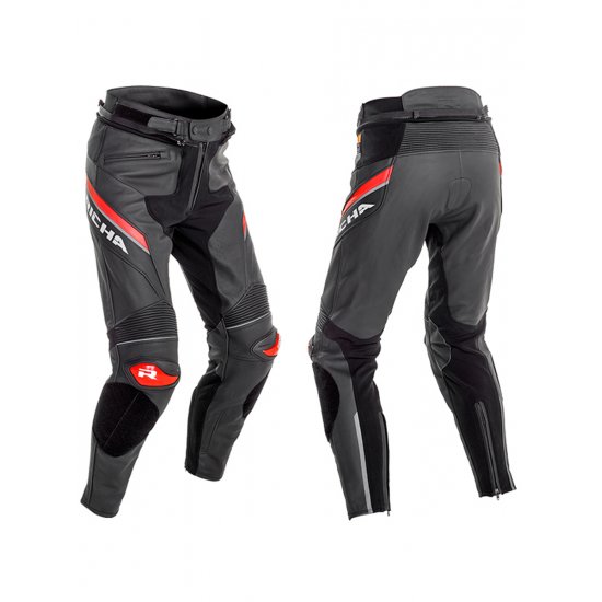 Richa Viper Street Leather Motorcycle Trousers at JTS BIker Clothing